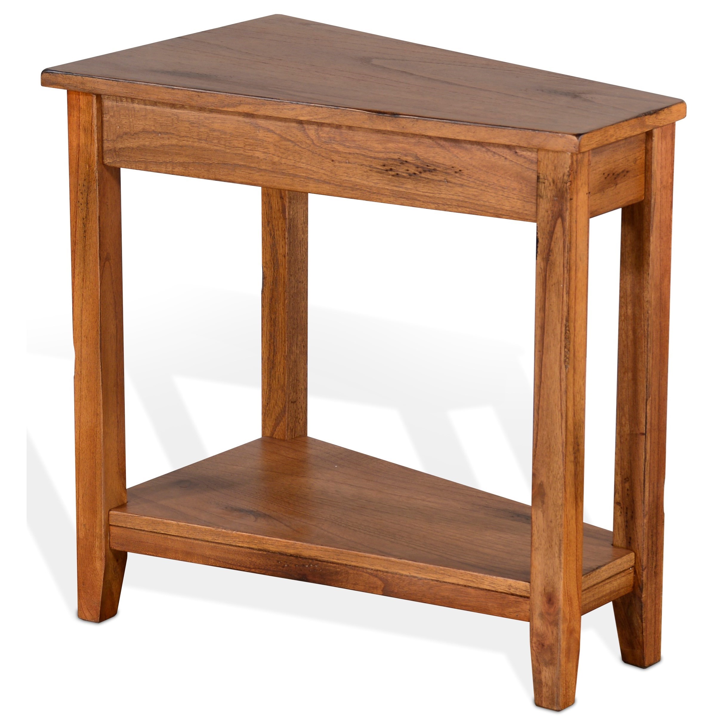 Wedge store side table